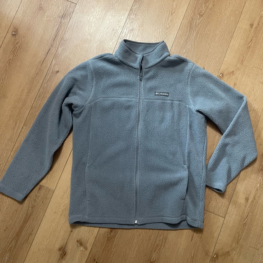 Columbia Men's Gray Fleece Jacket